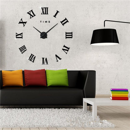 Classic White Wooden Wall Clock