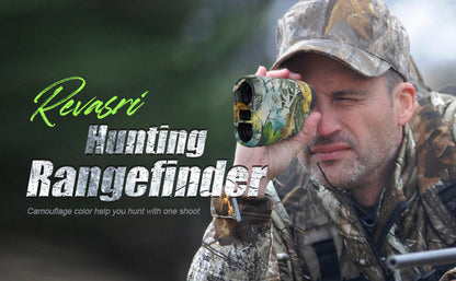 Compact Laser Distance Meter 1000m Waterproof Camo Rangefinder