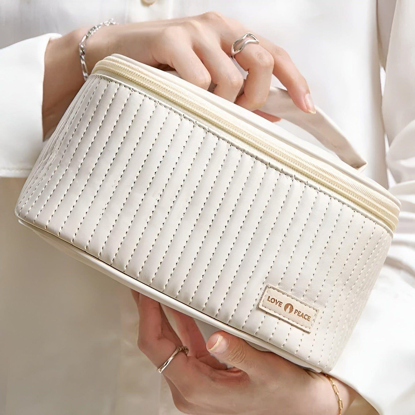 Waterproof Travel Makeup Bag with PU Leather - Befez