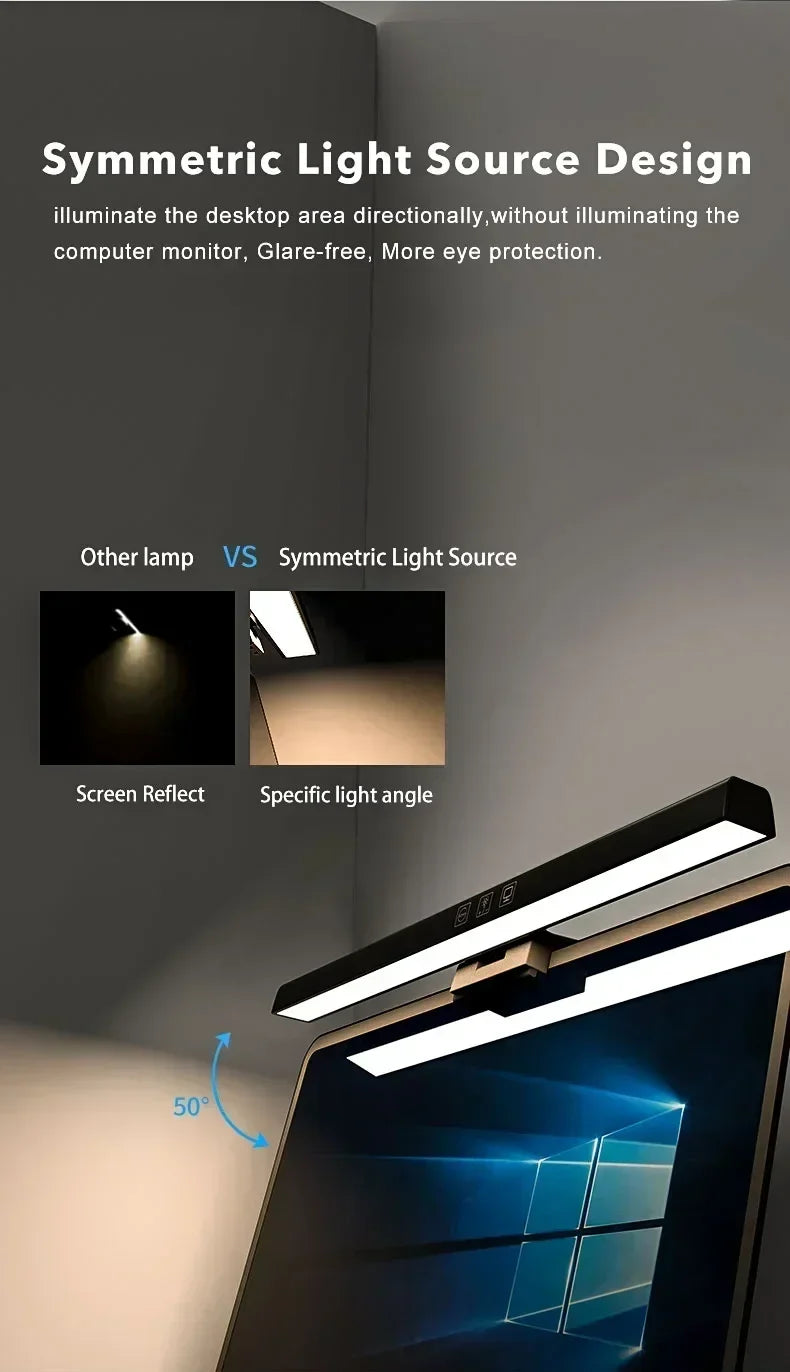 Slim LED Desk Light Bar