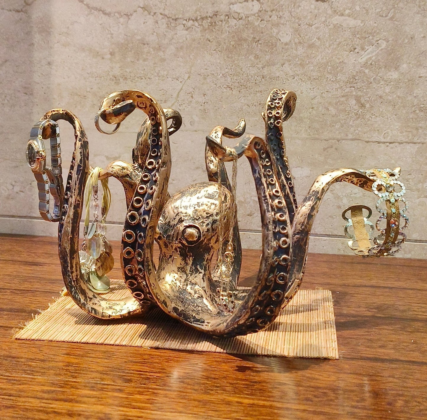Colorful Octopus Pattern Ceramic Snack Bowl