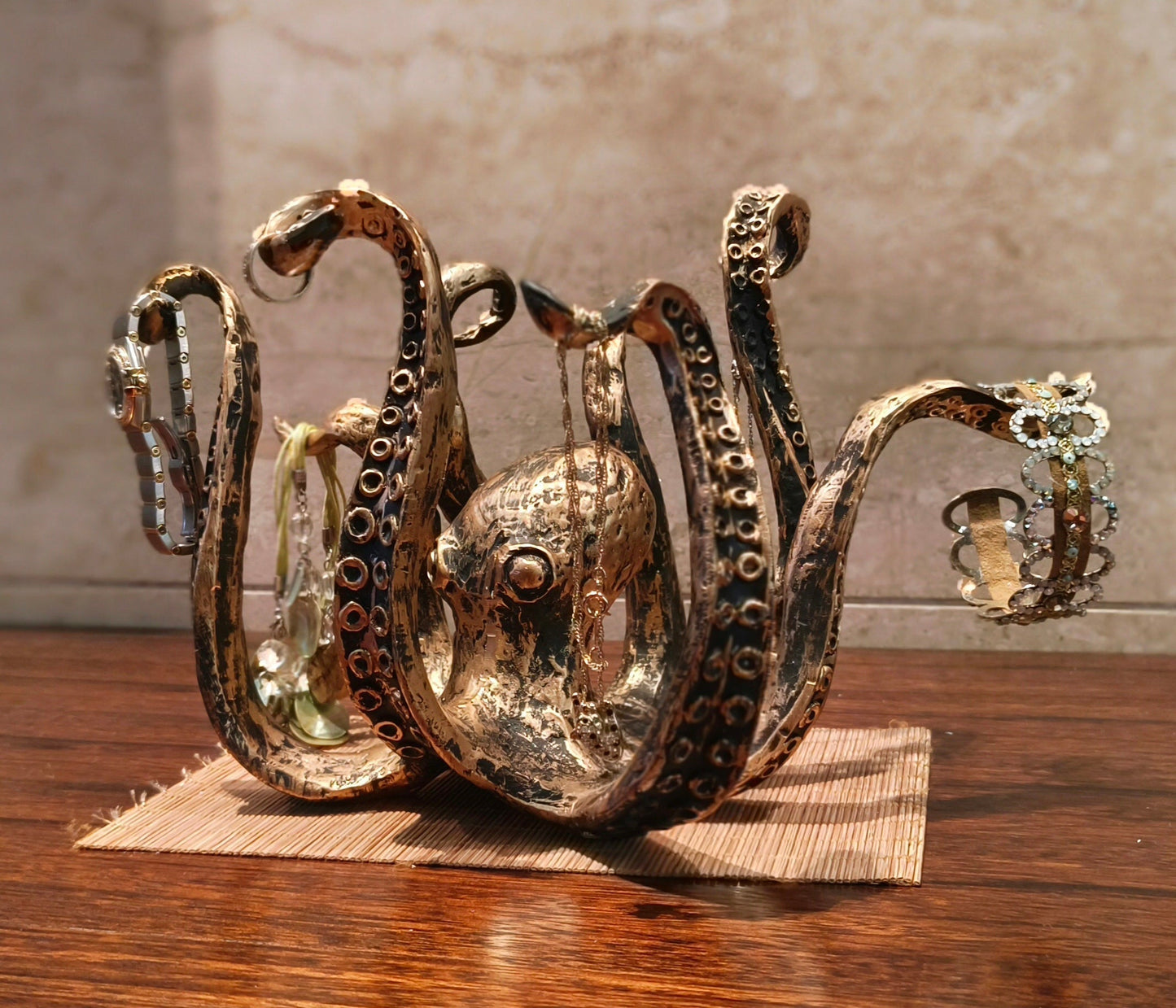 Colorful Octopus Pattern Ceramic Snack Bowl