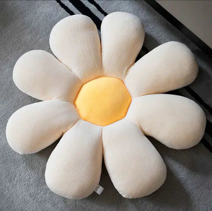 Soft Floral Patterned Chair Cushion