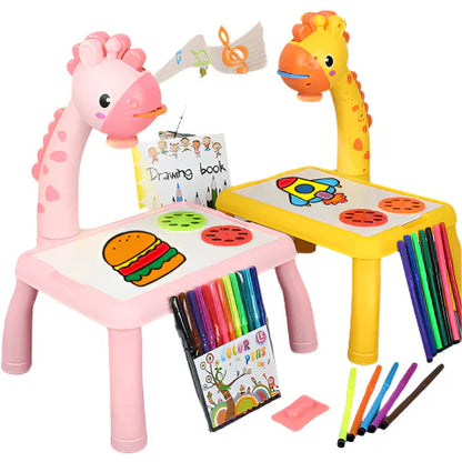 Fun Kids Dinosaur Art Table