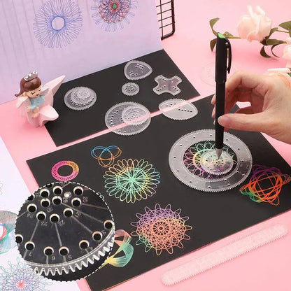 Befez Spirograph Art Kit - Precise Creative Designs - Befez