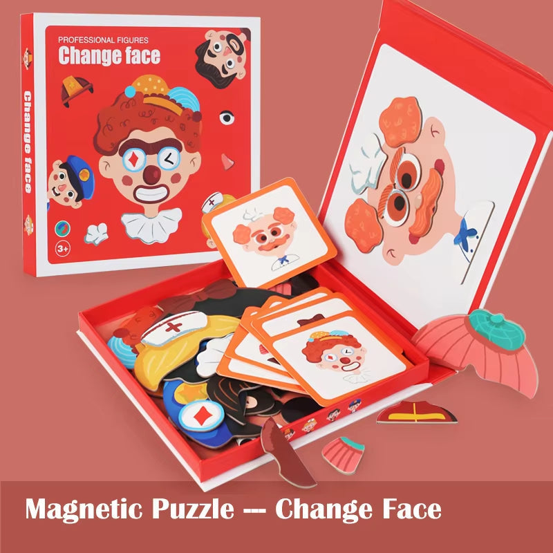 Fun Kids Face Emotion Learning Puzzle