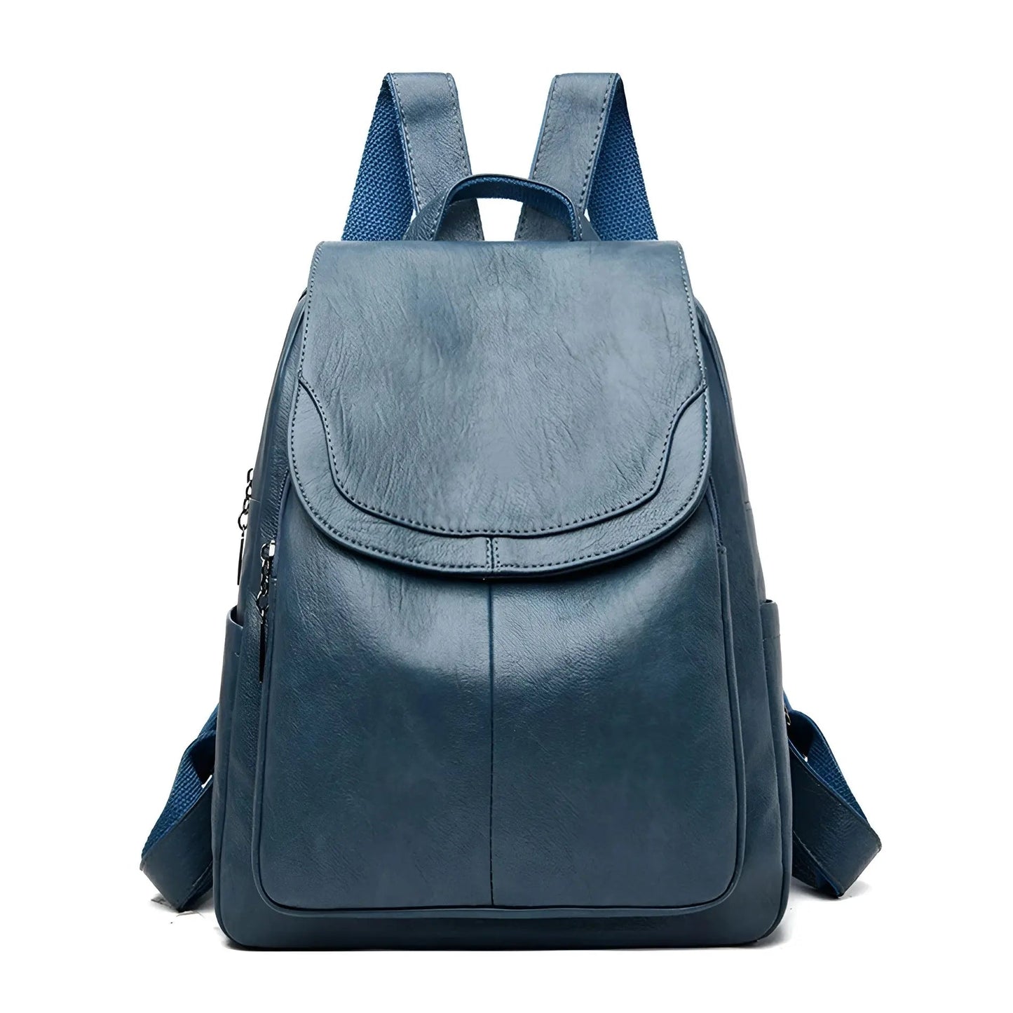 Classic Brown Leather Ladies Backpack