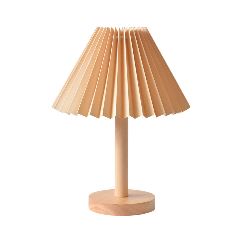 Rustic Wooden Befez Table Lamp