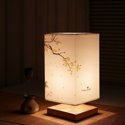 Traditional Japanese Style Bedside Lamp