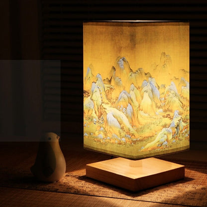 Traditional Japanese Style Bedside Lamp