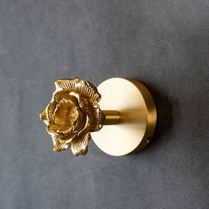 Stylish Animal Wall Hook Rack with Gold Finish