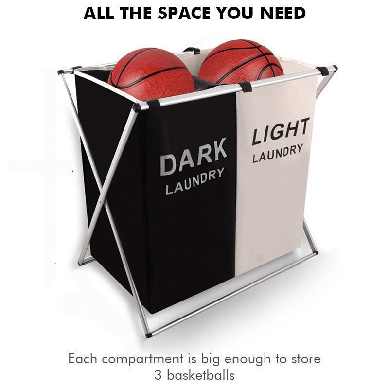 Compact Laundry Sorting Basket