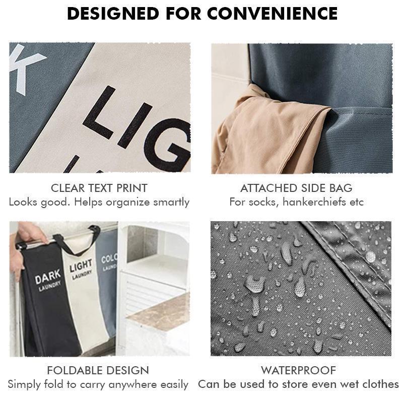 Compact Laundry Sorting Basket