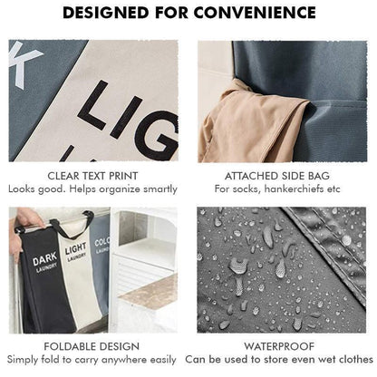 Compact Laundry Sorting Basket