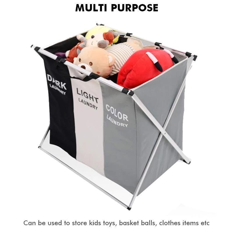 Compact Laundry Sorting Basket