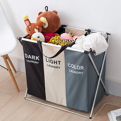 Compact Laundry Sorting Basket