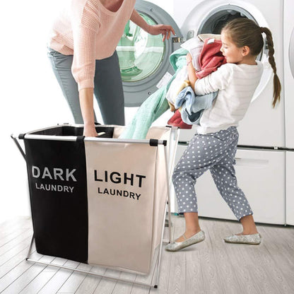 Compact Laundry Sorting Basket