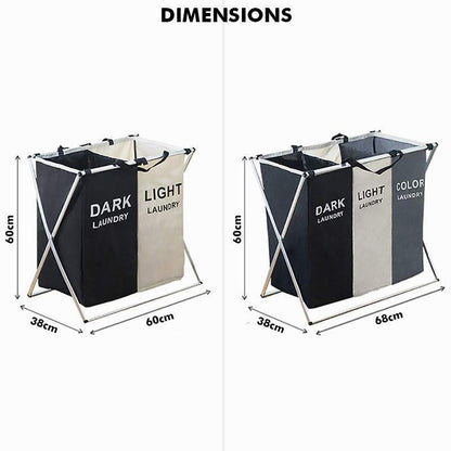 Compact Laundry Sorting Basket