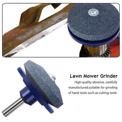 Easy Lawn Mower Blade Sharpener Tool