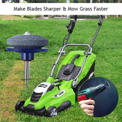 Easy Lawn Mower Blade Sharpener Tool