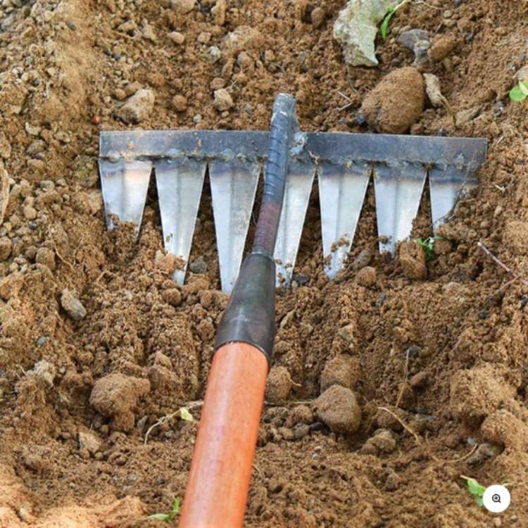 Durable Stainless Steel Yard Rake