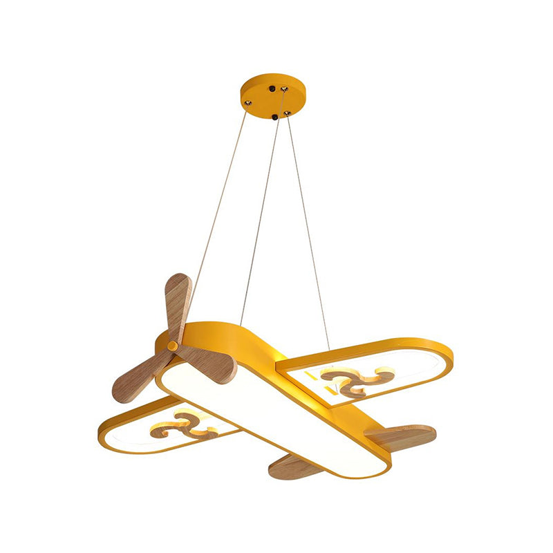 Colorful Kids Airplane Ceiling Light