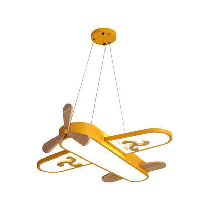 Colorful Kids Airplane Ceiling Light