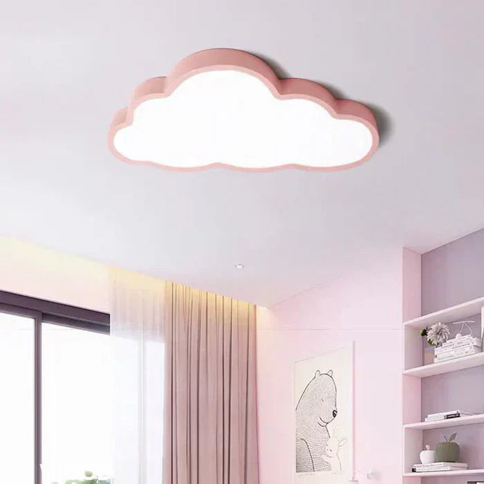 Colorful Kids Cloud Shaped LED Ceiling Lamp