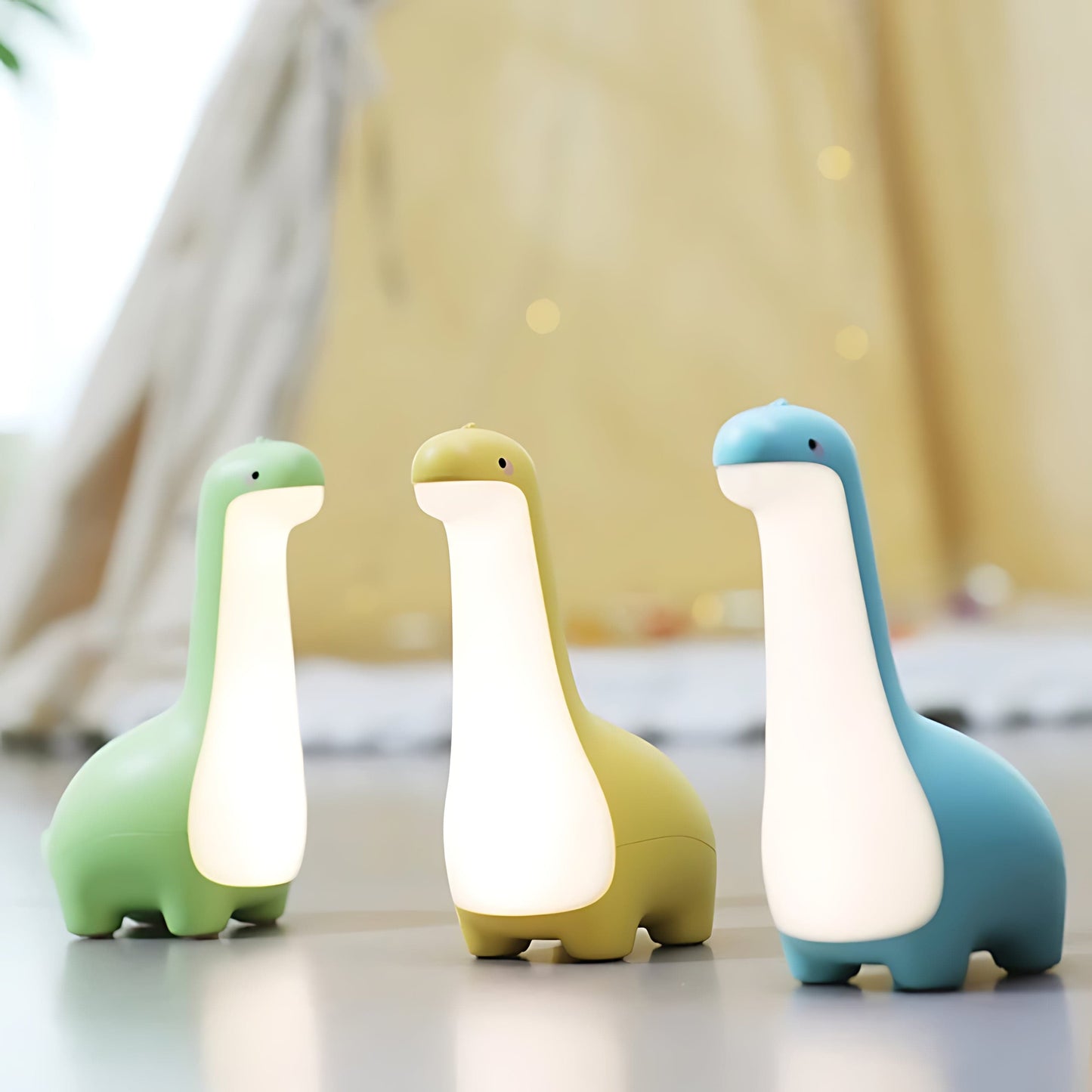 Colorful Kids LED Dinosaur Night Light