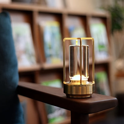 Colorful LED Table Lamp in Japanese Design Hana