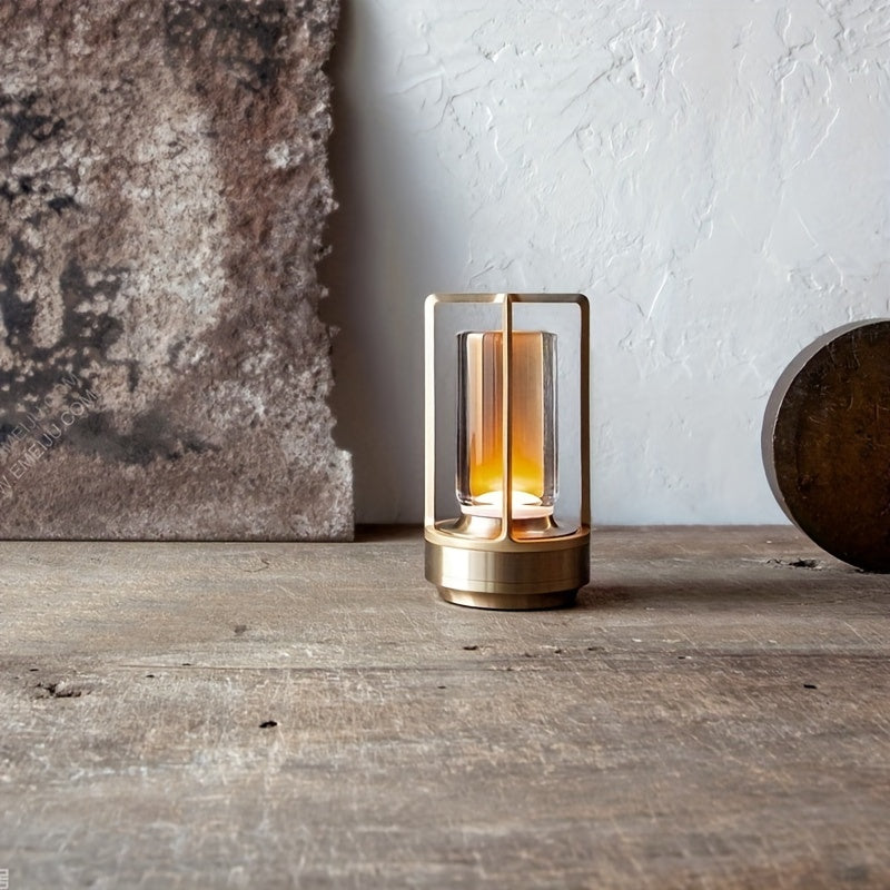 Colorful LED Table Lamp in Japanese Design Hana