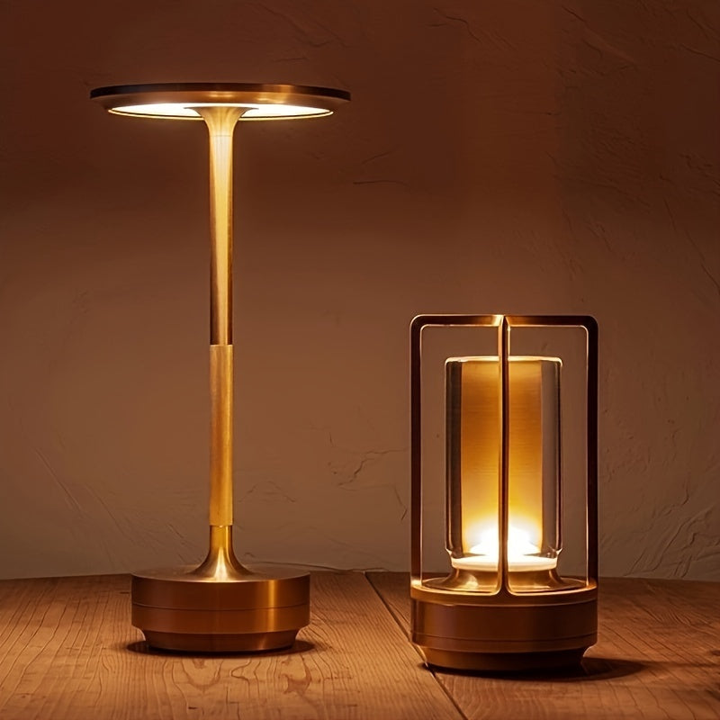 Colorful LED Table Lamp in Japanese Design Hana