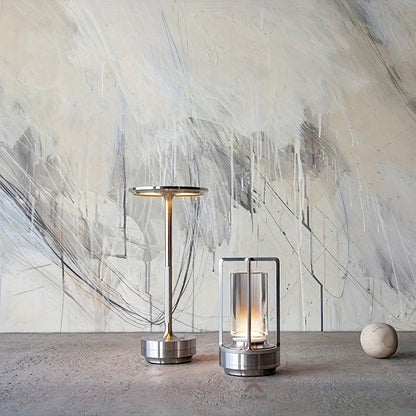 Colorful LED Table Lamp in Japanese Design Hana
