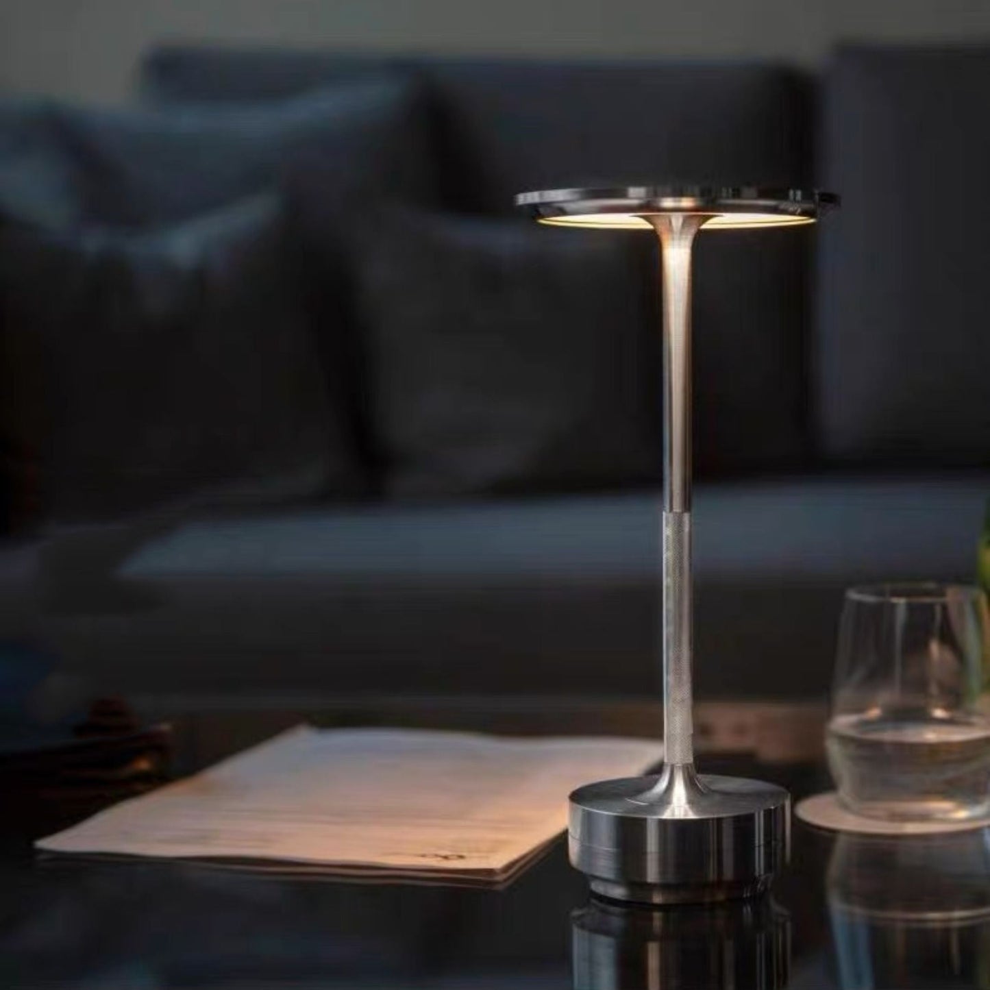 Colorful LED Table Lamp in Japanese Design Hana