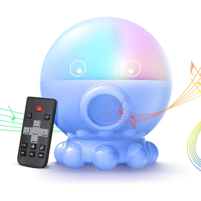 Colorful Ocean LED Night Light with Music Projection