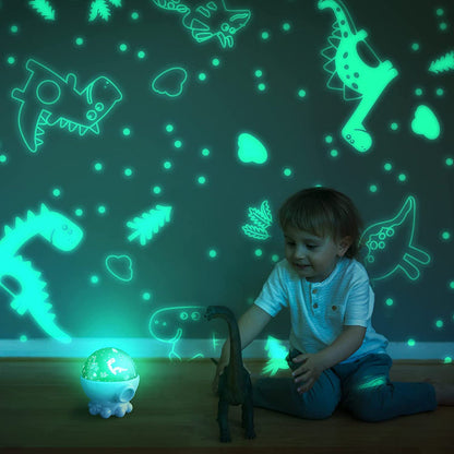 Colorful Ocean LED Night Light with Music Projection