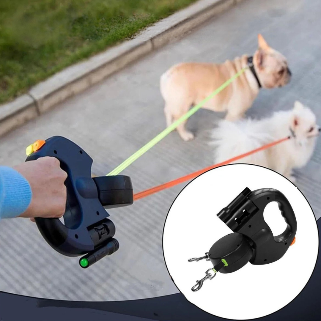 Easy Walk Double Dog Leash Lead - Befez