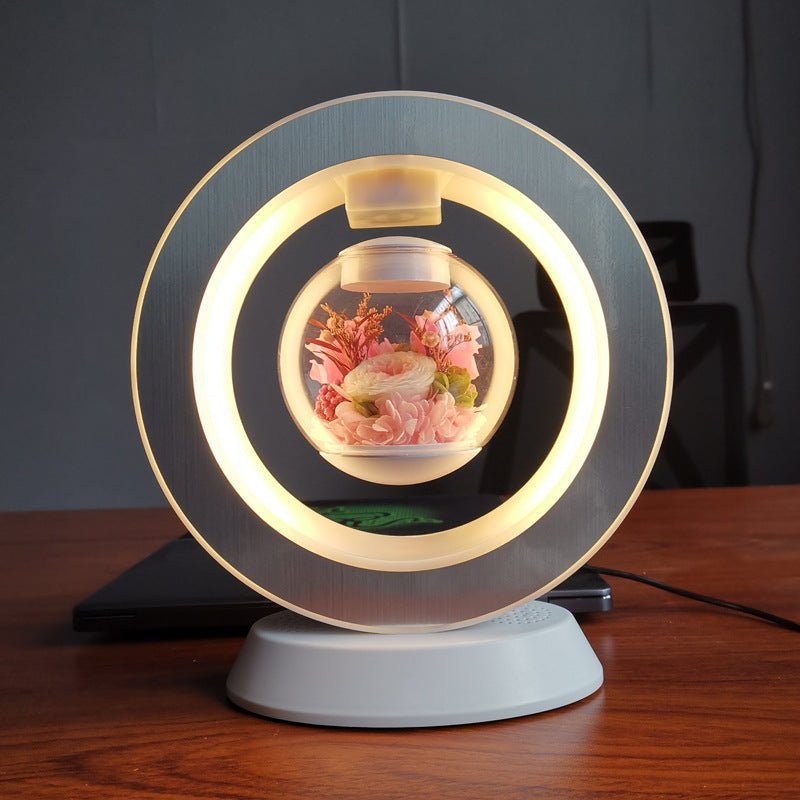 Floating Magnetic Flower Decoration