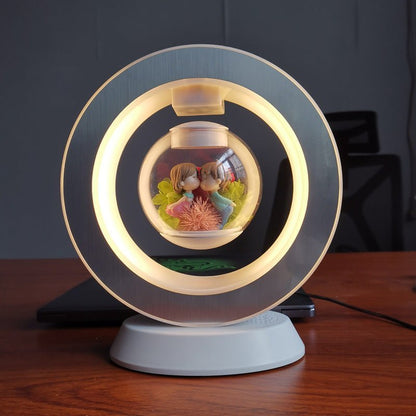 Floating Magnetic Flower Decoration
