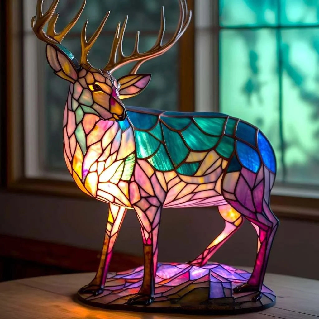 Colorful Animal LED Wall Art