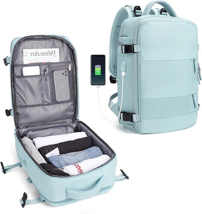 Tough Travel Backpack with USB Charger Port
