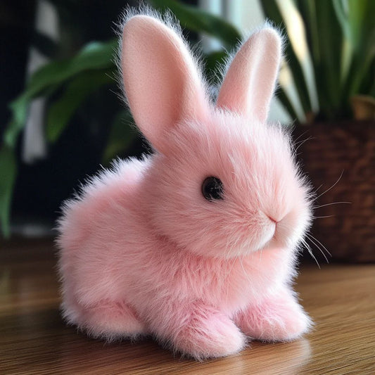 Cuddly Rabbit Stuffed Toy with Fluffy Fur - Befez