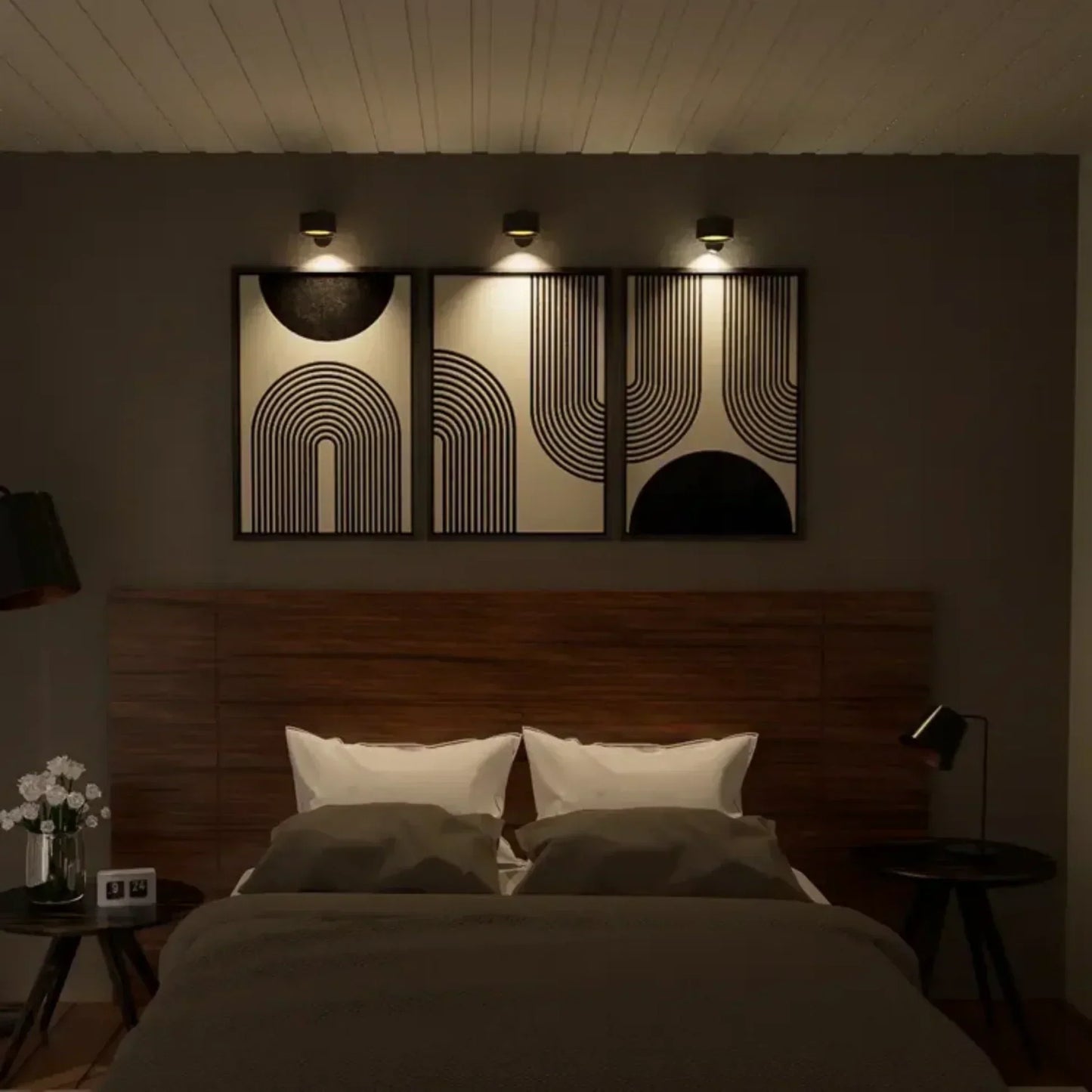 Simple Cordless Wall Lamp Befez
