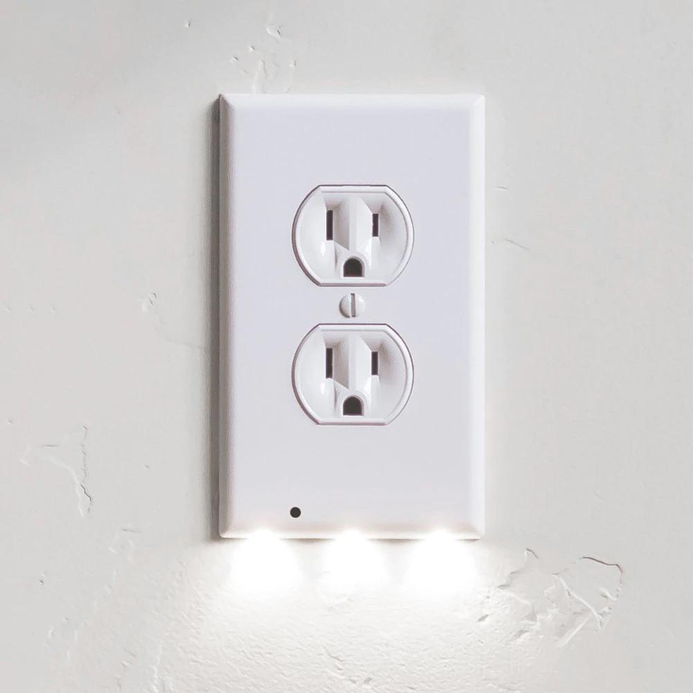 Smart Automatic Outlet Night Light Cover