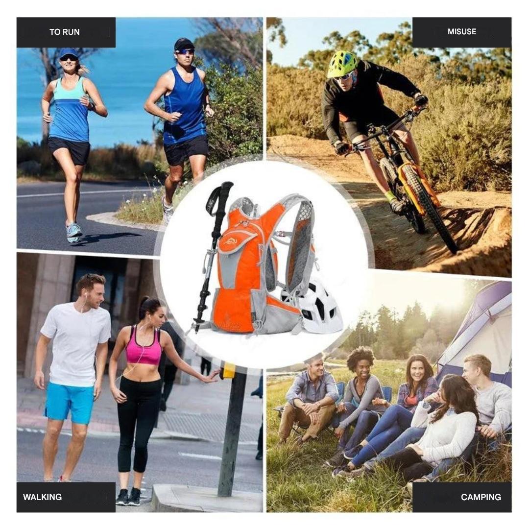Ultra Lightweight Waterproof Backpack with Hydration Bladder