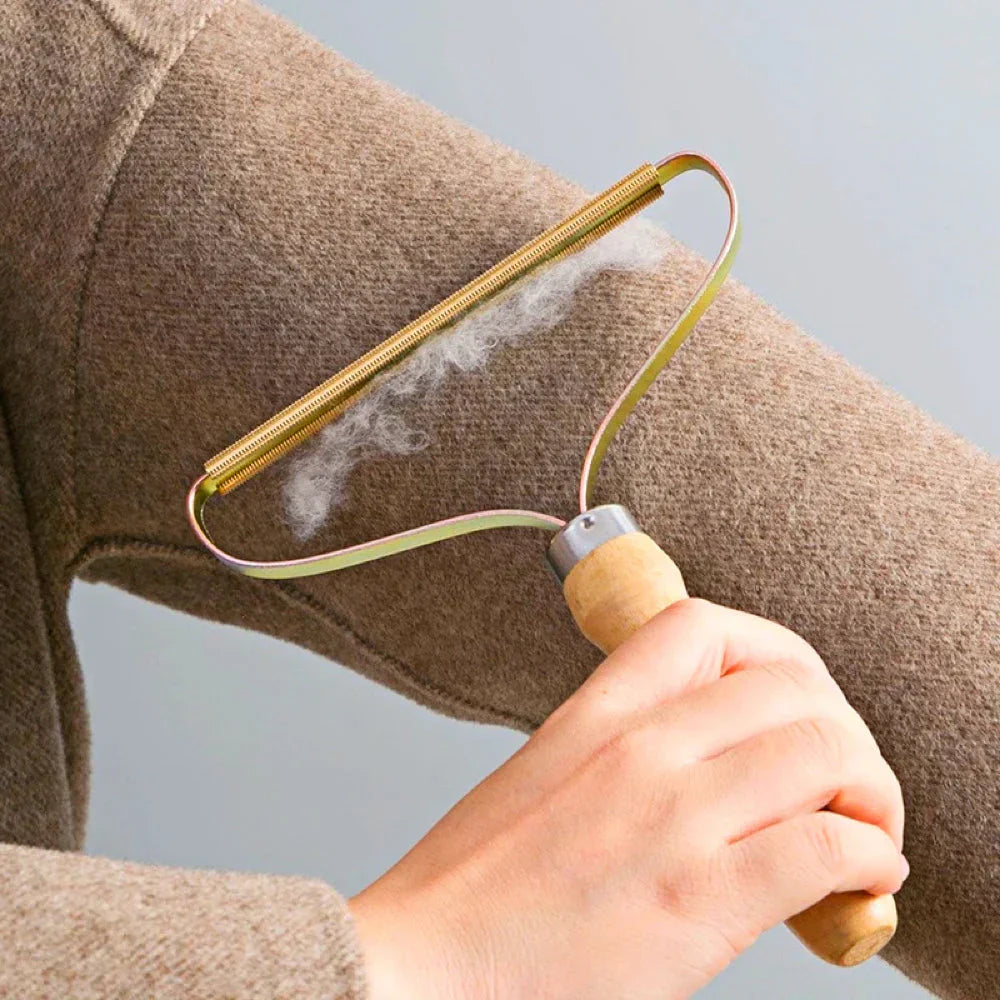 Compact Double Lint Roller Set for Clothing