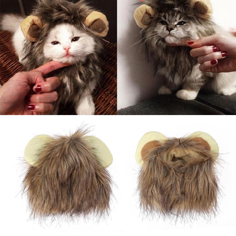 Fun Fuzzy Lion Costume for Cats - Befez