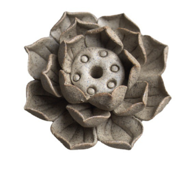 Decorative Lotus Incense Burner Holder