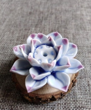 Decorative Lotus Incense Burner Holder