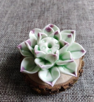 Decorative Lotus Incense Burner Holder